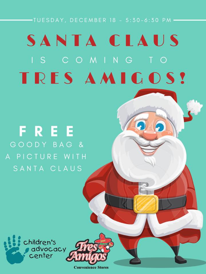Tres Amigos Santa